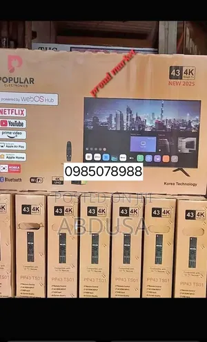 በብዙዎቻችሁ ተወዳጅነትን ያገኙት የpopular Electronics Smart Tvዎች