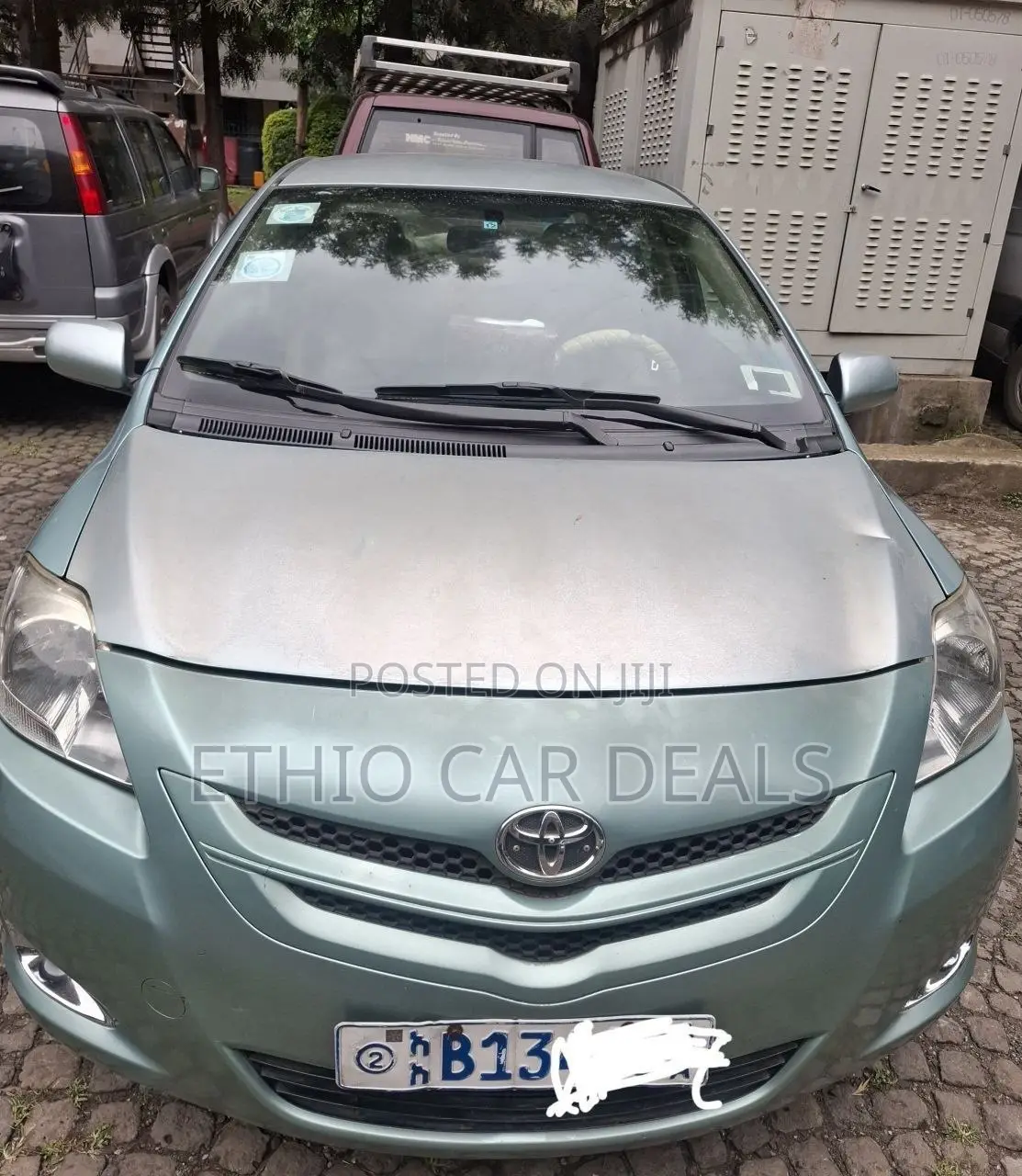 Toyota Yaris 2008 Green