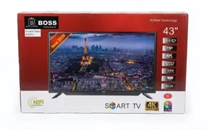 BOSS 43-Inch SMART TV – 43SR1J 43-Inch UHD Display Sharp Vi