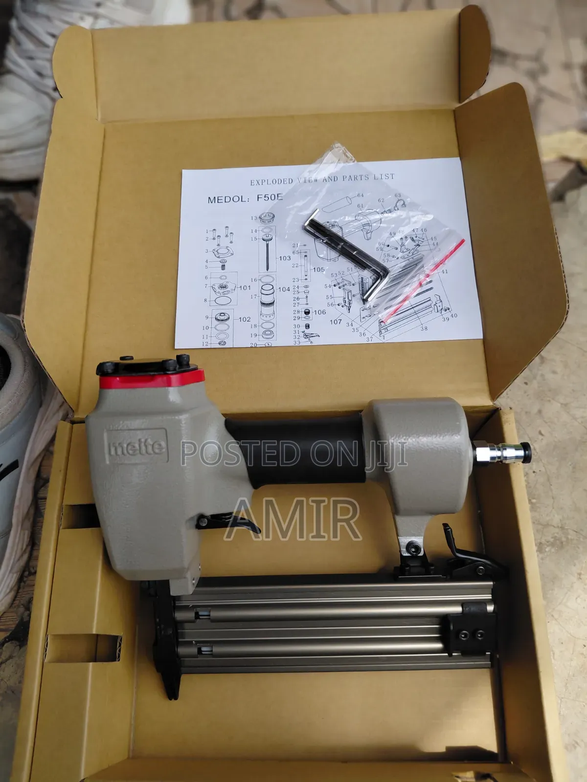 Meite ኦርጅናል ሹተር ♡ Meite F50 Pneumatic Brad Nailer