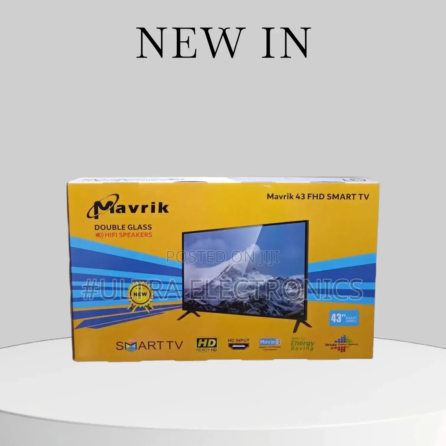 Mavrik 43-Inch Smart Android TV – New Arrival 2026 
 Smart Android