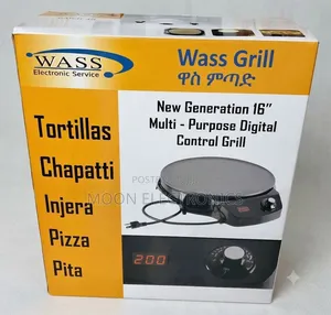  WASS Injera Mitad / Electric Grill – Smart Cooking Made Easy!