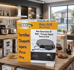  WASS Electric Injera Mitad / WASS Grill – Upgrade Your Kitchen!