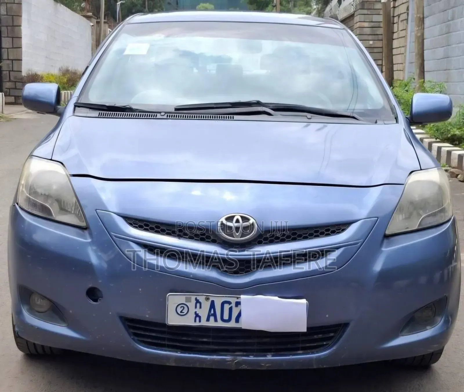 Toyota Yaris 2007 Blue