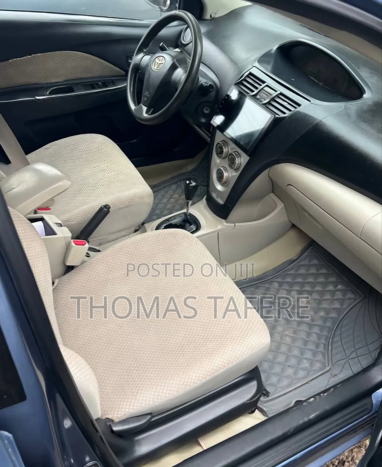 Toyota Yaris 2007 Blue