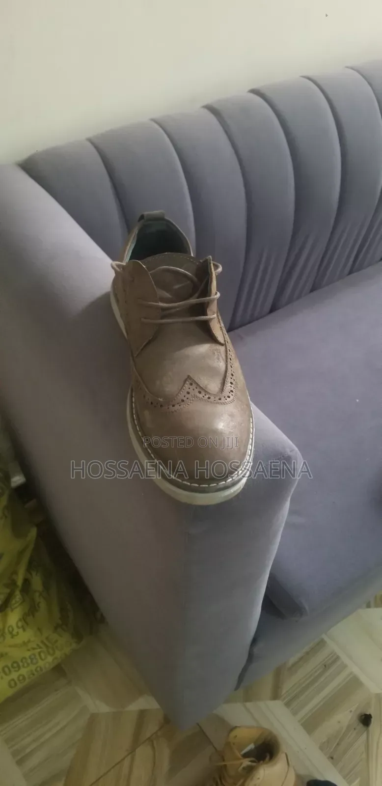 Brown Suede Wingtip Hybrid Derby Shoe