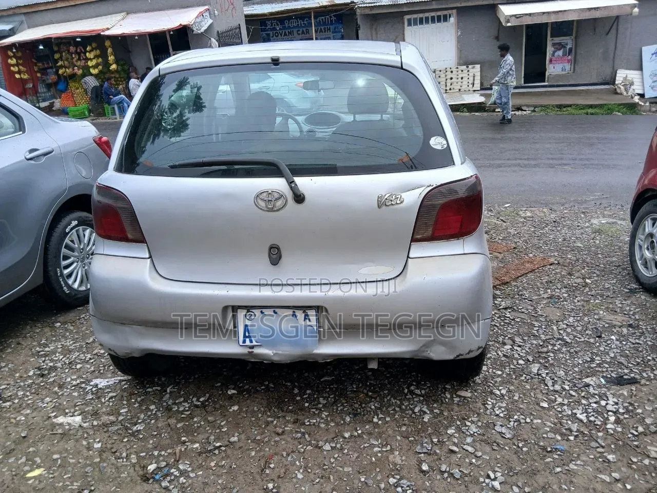 Toyota Vitz 2001 Silver