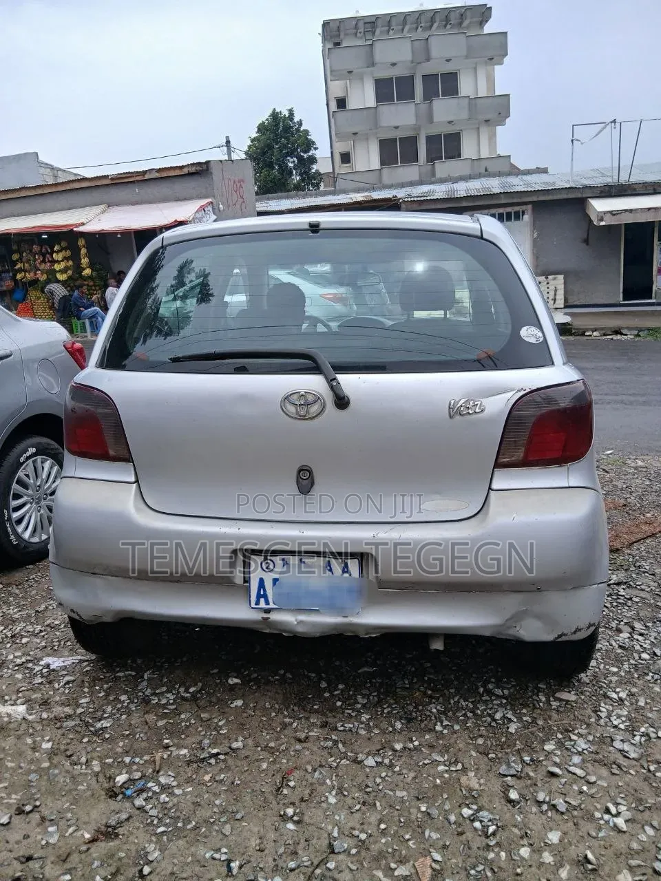 Toyota Vitz 2001 Silver