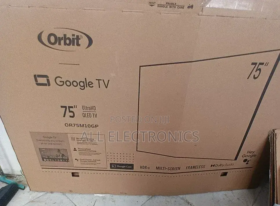 75'inch Orbit Qled Google TV