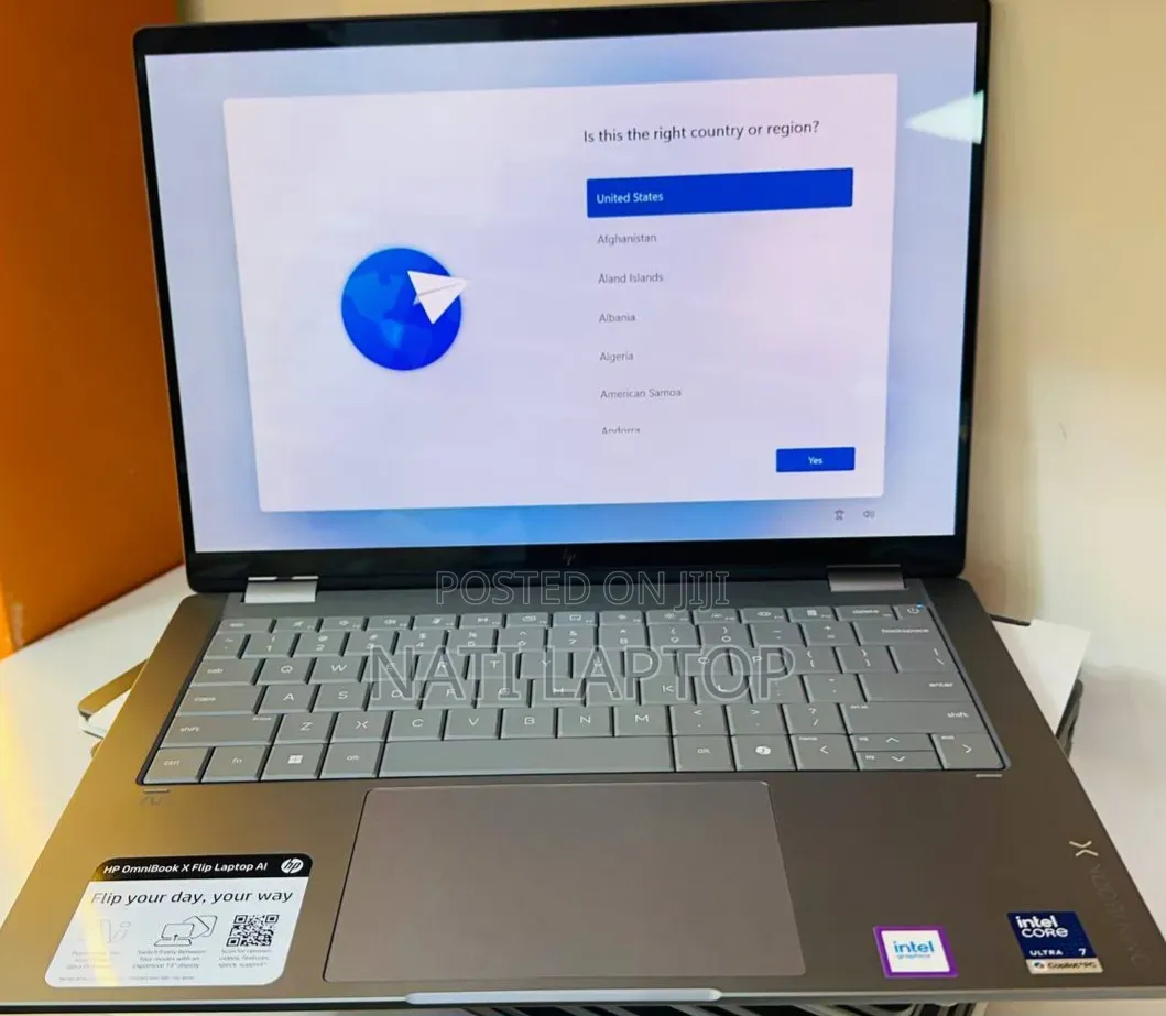 New Laptop HP OmniBook Ultra Flip 14" 16GB Intel Core Ultra 7 SSD 1T