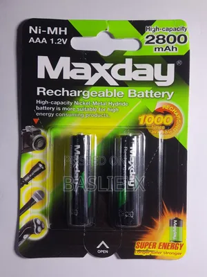 Maxday Rechargeable Battery