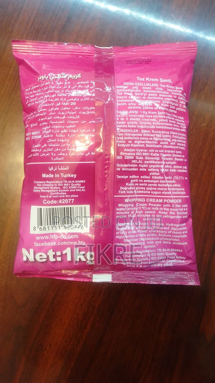Whiping Cream Powder