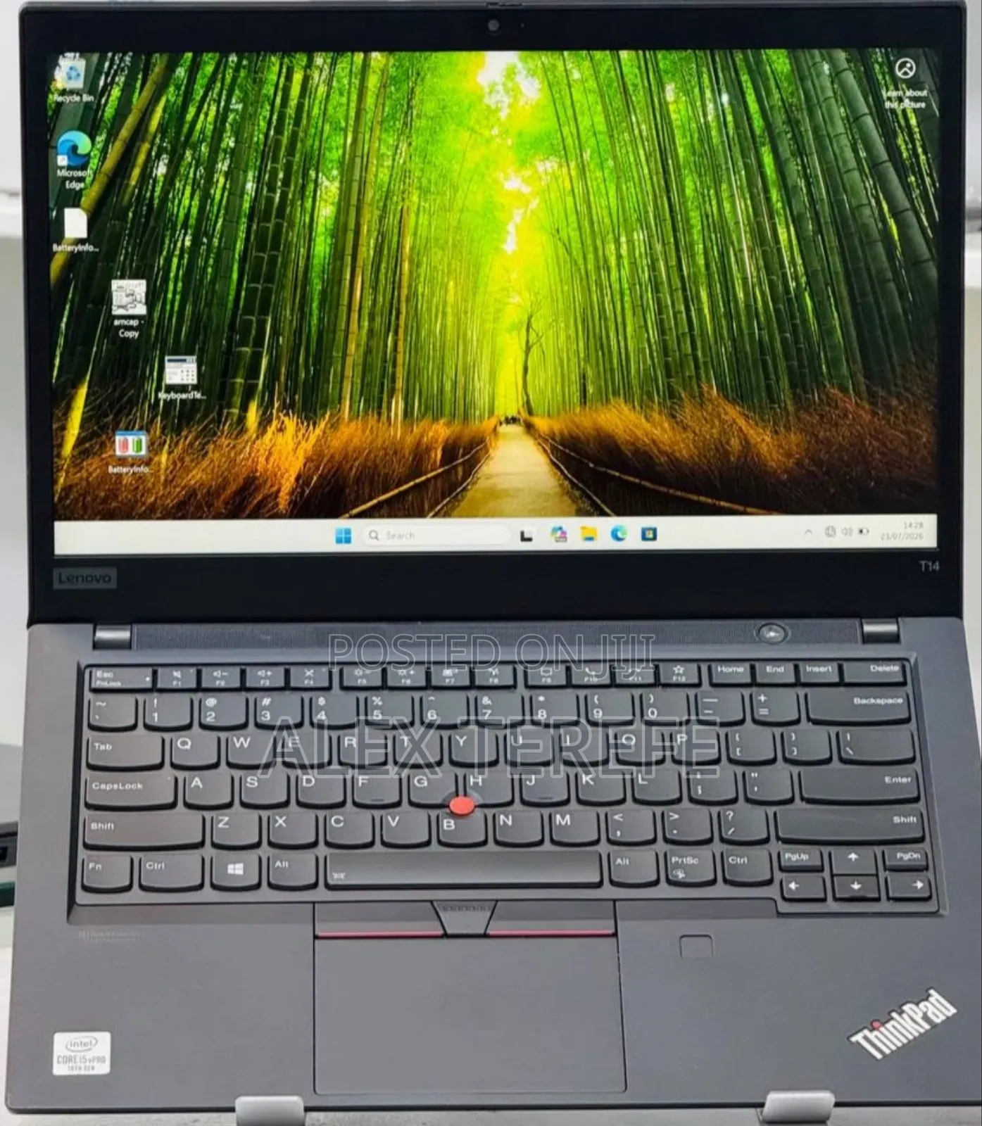 New Laptop Lenovo ThinkPad T14 16GB Intel Core i5 SSD 512GB