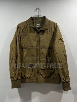 Jeep High Neck Military-Style Jacket