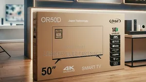 Orbit TV 50" Smart Android TV – Double Glass | Japan  | New 2026