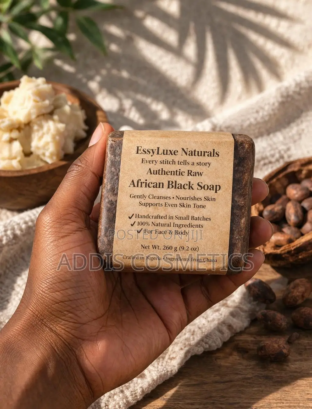 Original Raw African Black Soap