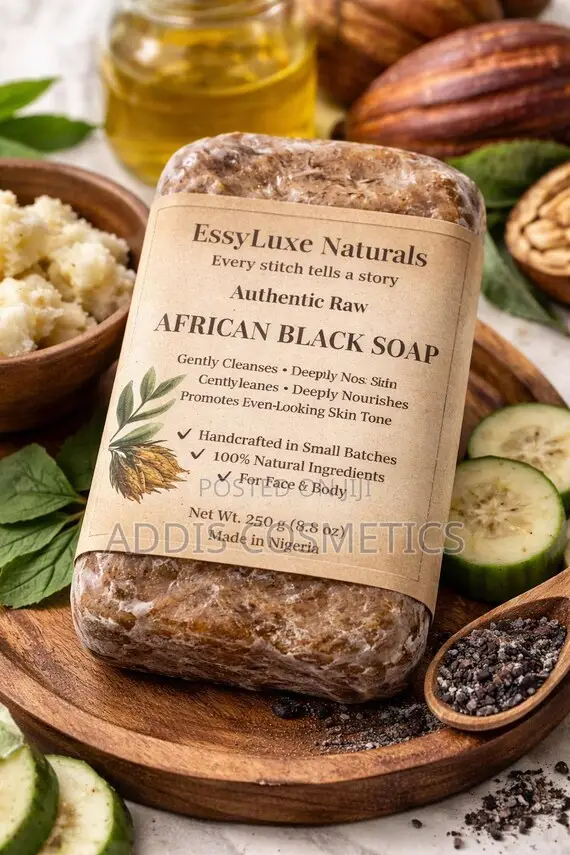 Original Raw African Black Soap