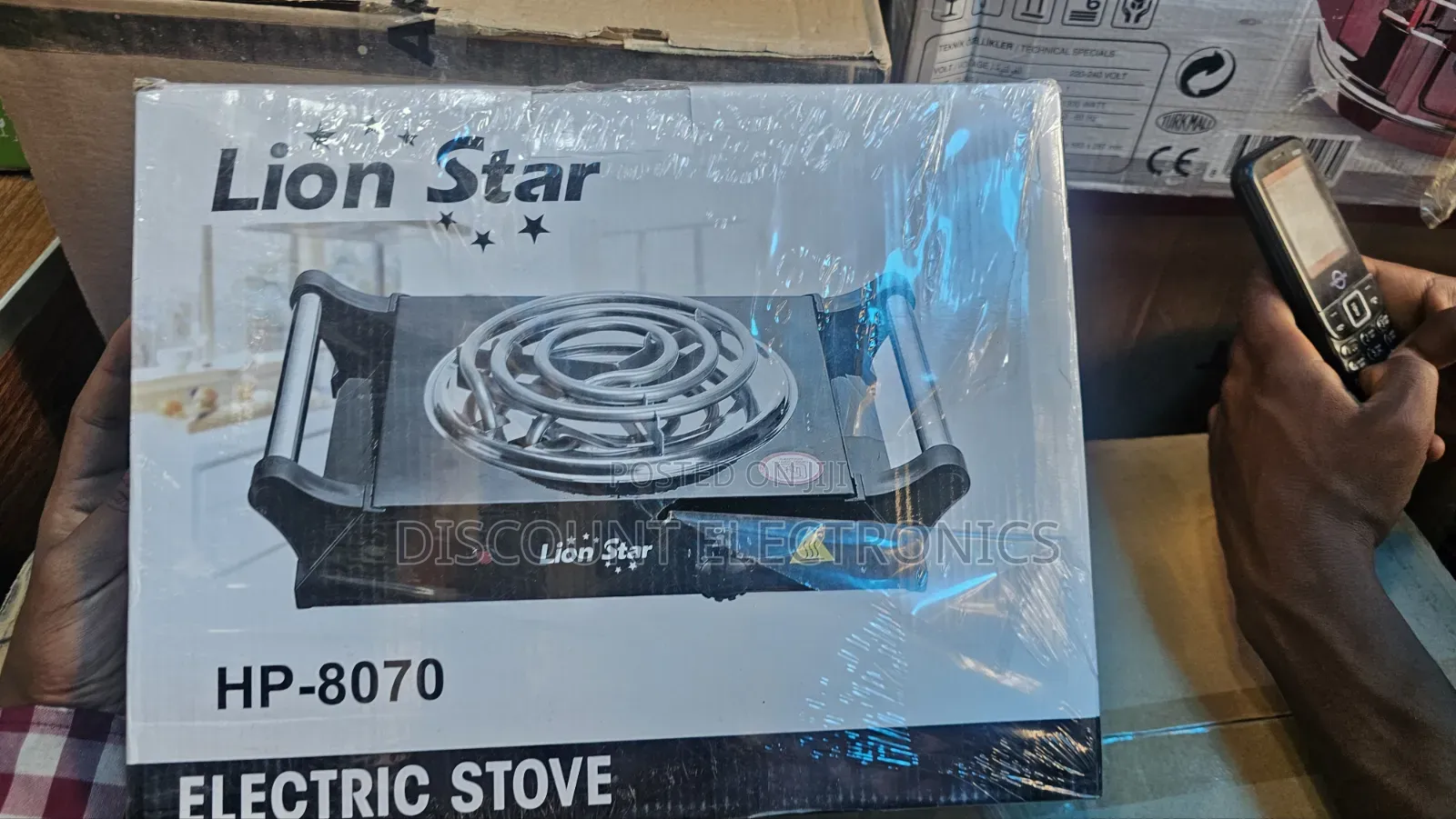 Lion Star HP-8070 Electric Stove