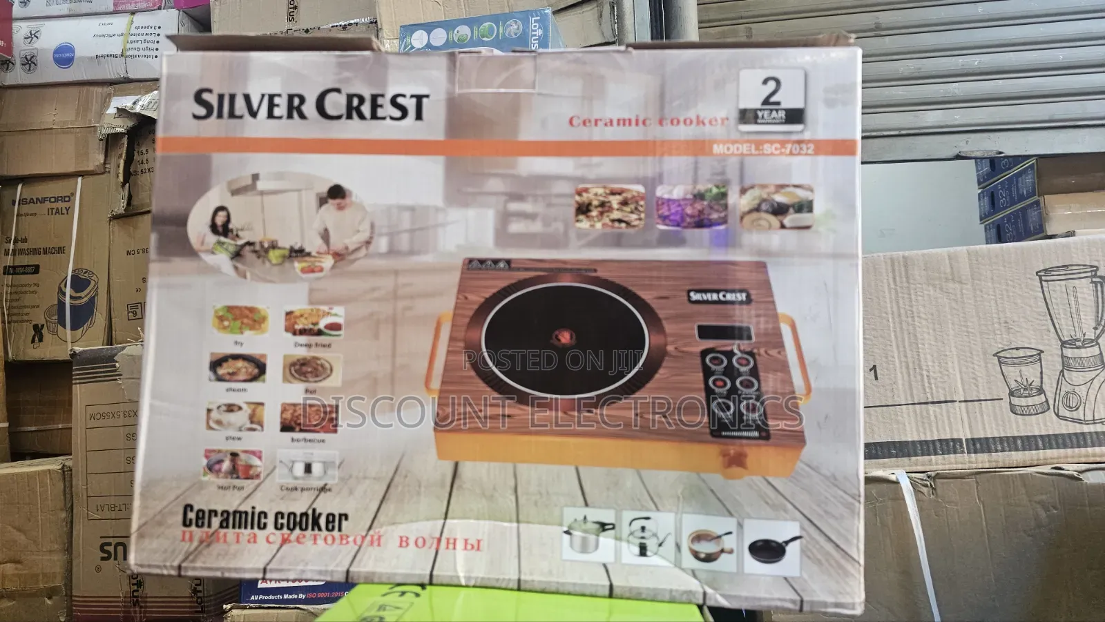 Silver Crest Ceramic Cooker (Model: SC-7032)