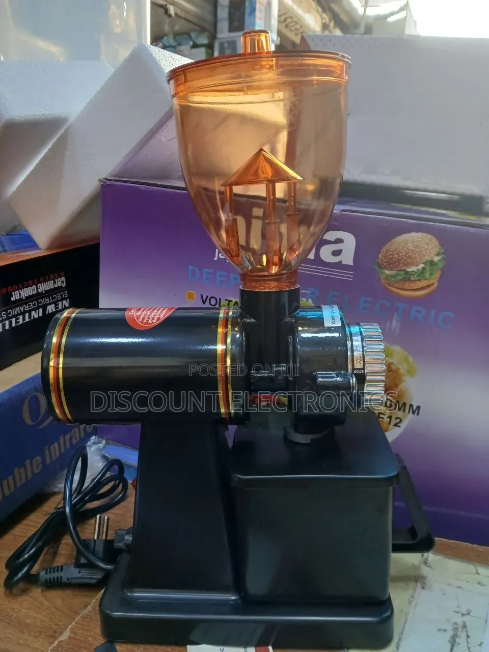 Electric Coffee Mill / Coffee Grinder With in Three Bleds ቡና መፍጫ