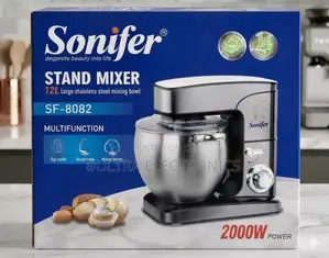 Sonifer Sf-8082 Stand Mixer 12l Heavy-Duty Performance