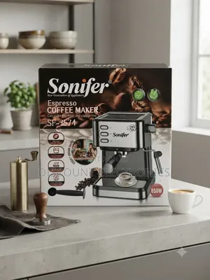 ​Sonifer SF-3574 20-Bar Espresso Cappuccino Coffee Maker (850W)