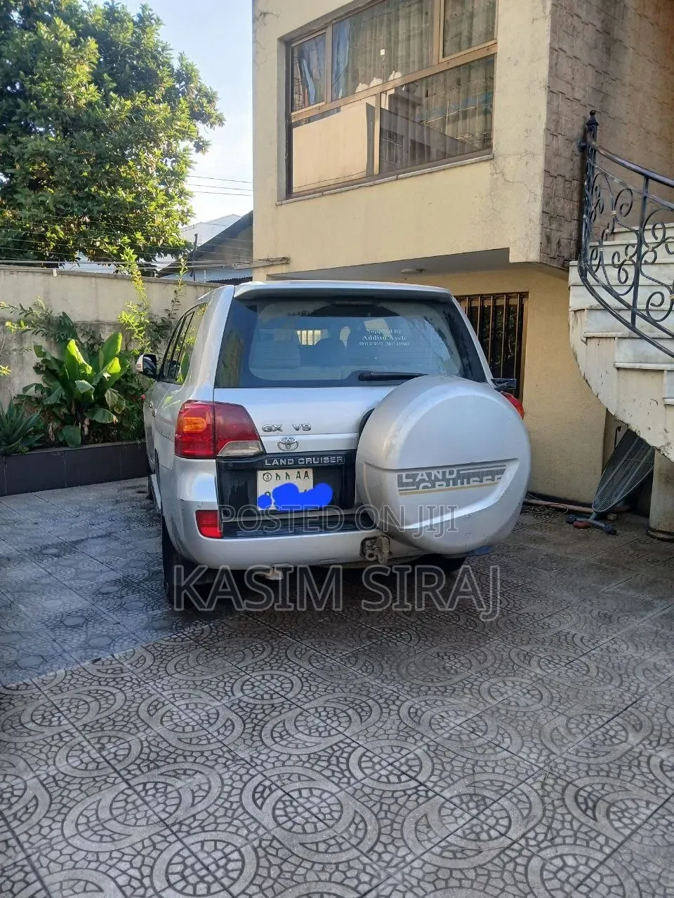 Toyota Land Cruiser 2012 Silver