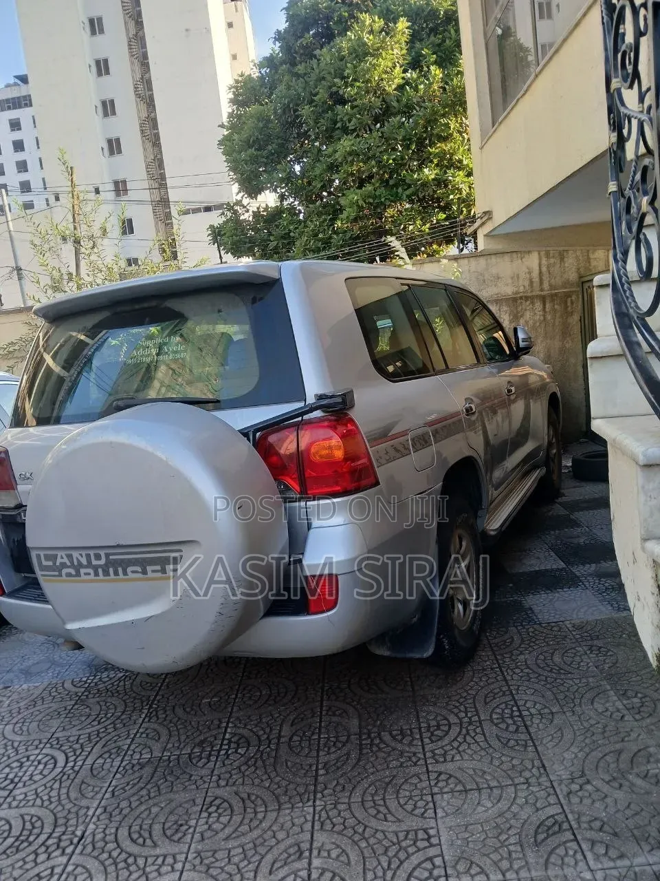 Toyota Land Cruiser 2012 Silver