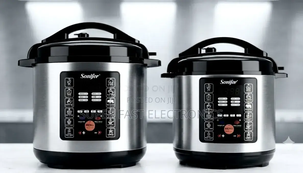Sonifer Electric Pressure Cooker 1000W, 6.0L