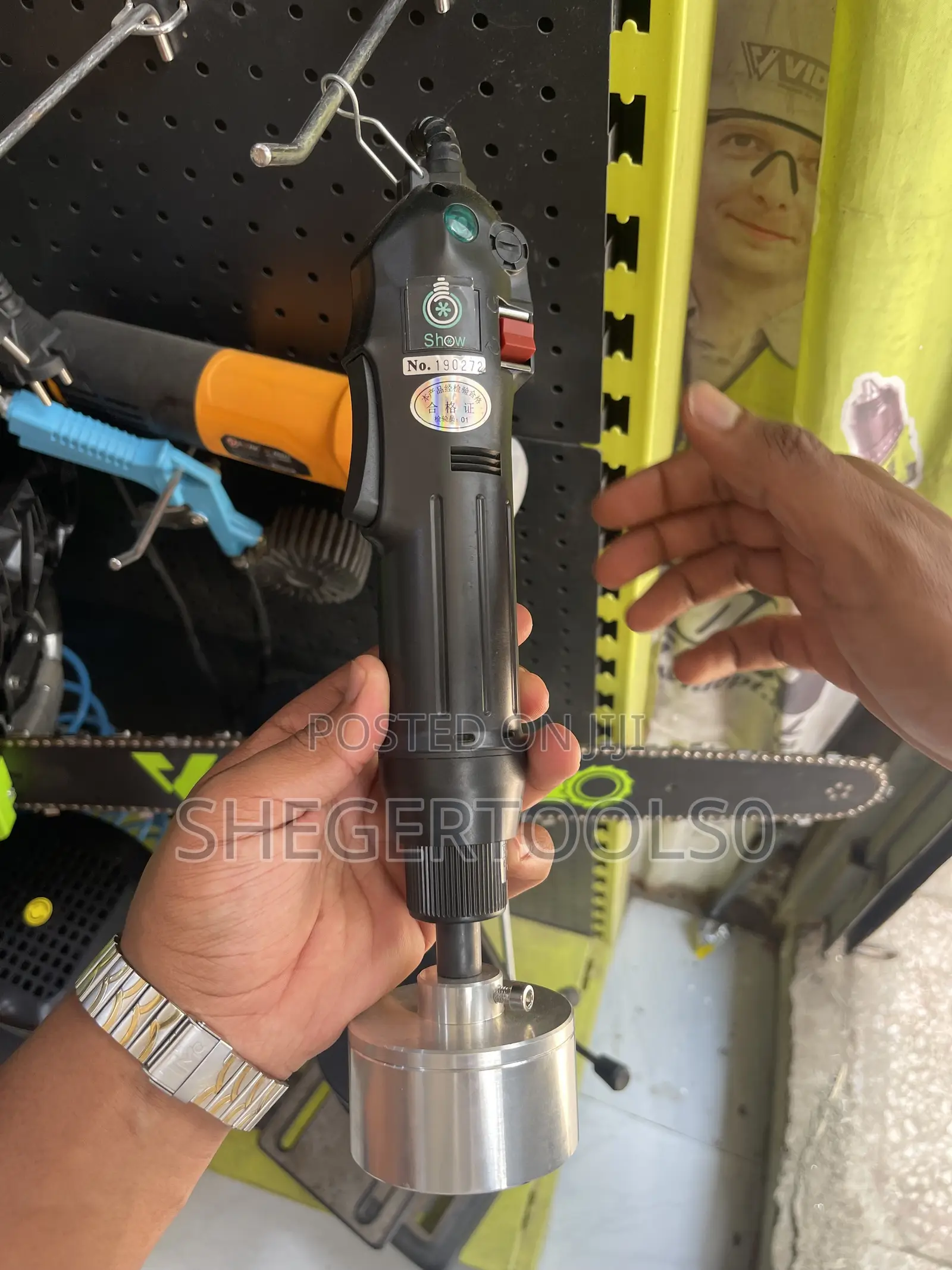 Eletric Hand Held Bottle Capping Machine