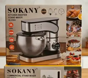 SOKANY Stand Mixer 12L– 2000W Kitchen Master Dough Mixer