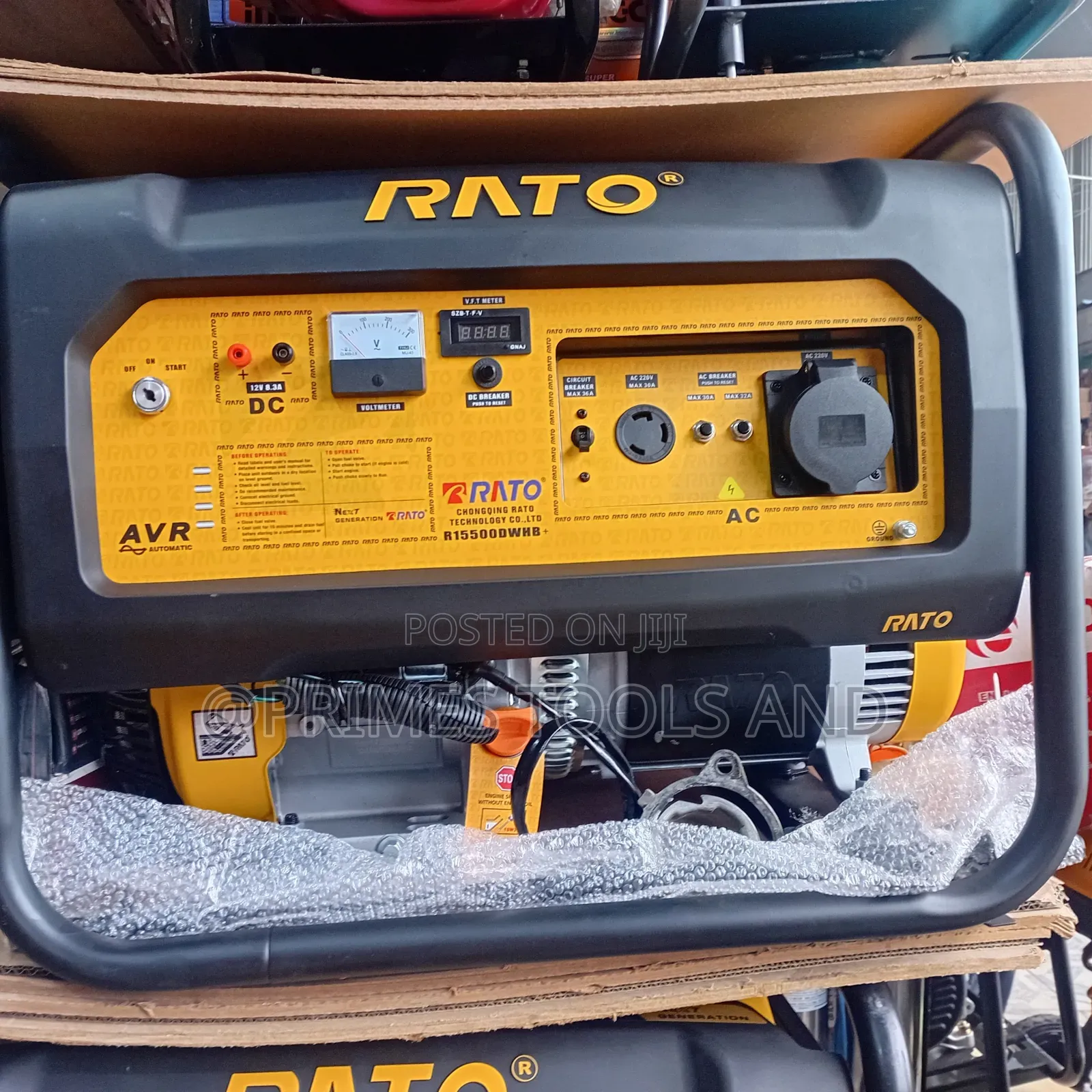 RATO Generator Gasoline Generator Portable Electric