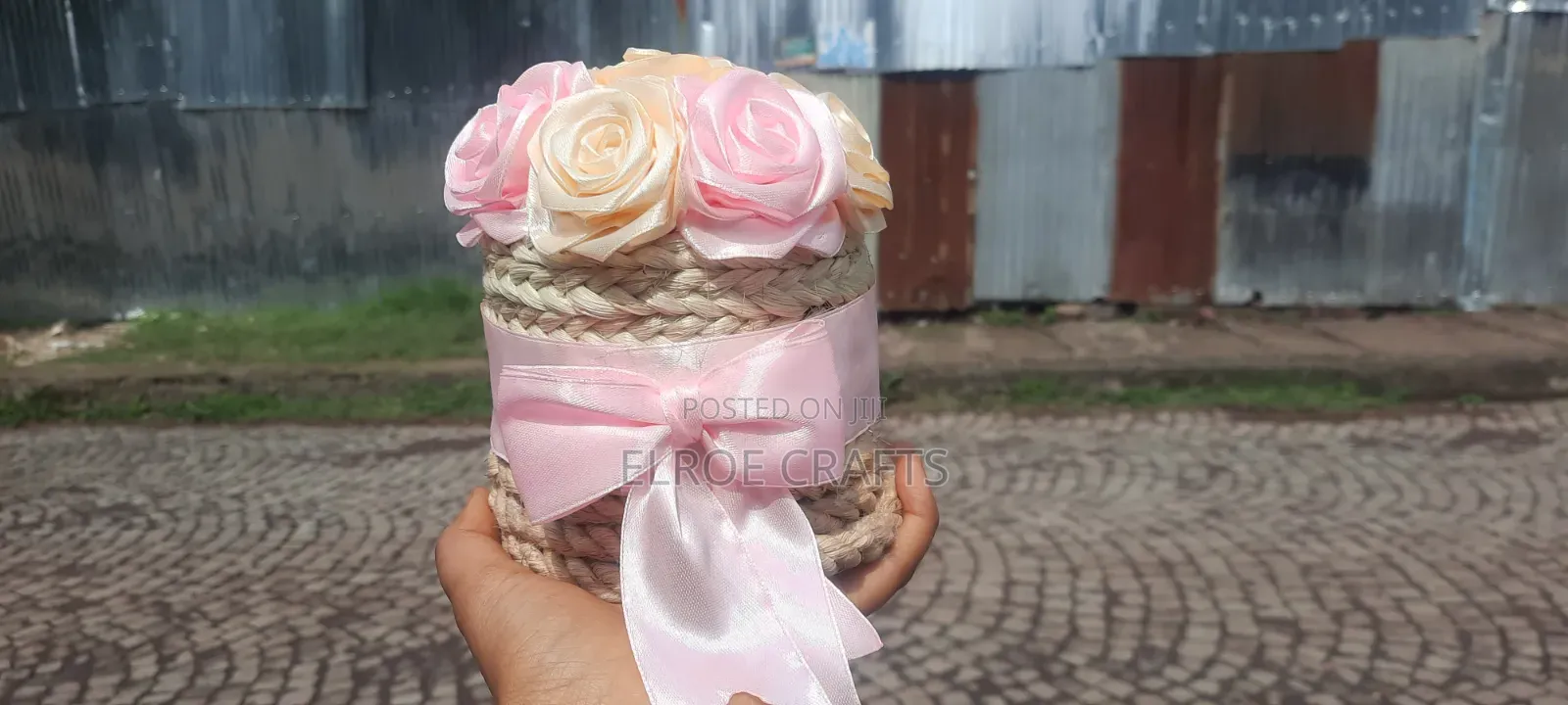 Ribbon Flower Decor