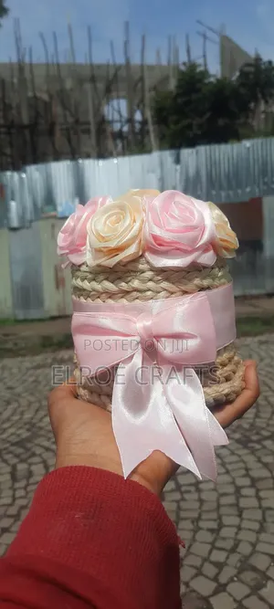 Ribbon Flower Decor