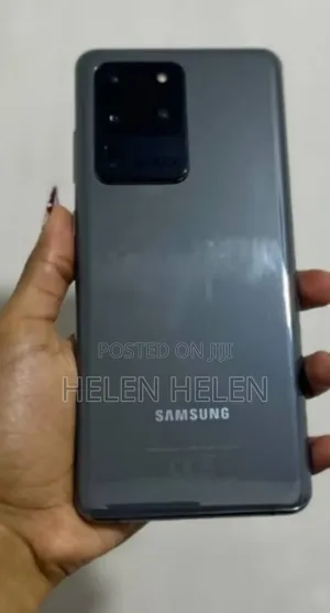 New Samsung Galaxy S20 Ultra 256 GB Black
