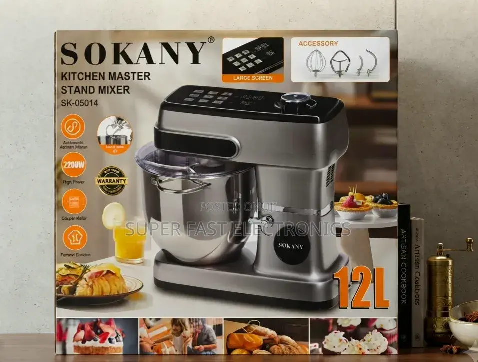 SOKANY Kitchen Master Stand Mixer – Model SK-05004