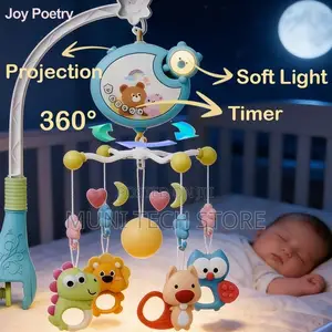 Happy Shaking Bell Baby Cot Mobile – Sweet Dreams Start Here