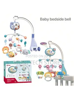 Happy Shaking Bell Baby Cot Mobile – Sweet Dreams Start Here