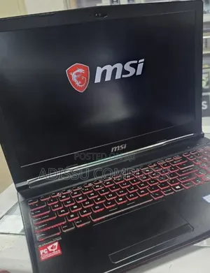 New Laptop MSI GF63 16GB Intel Core i7 SSD 256GB