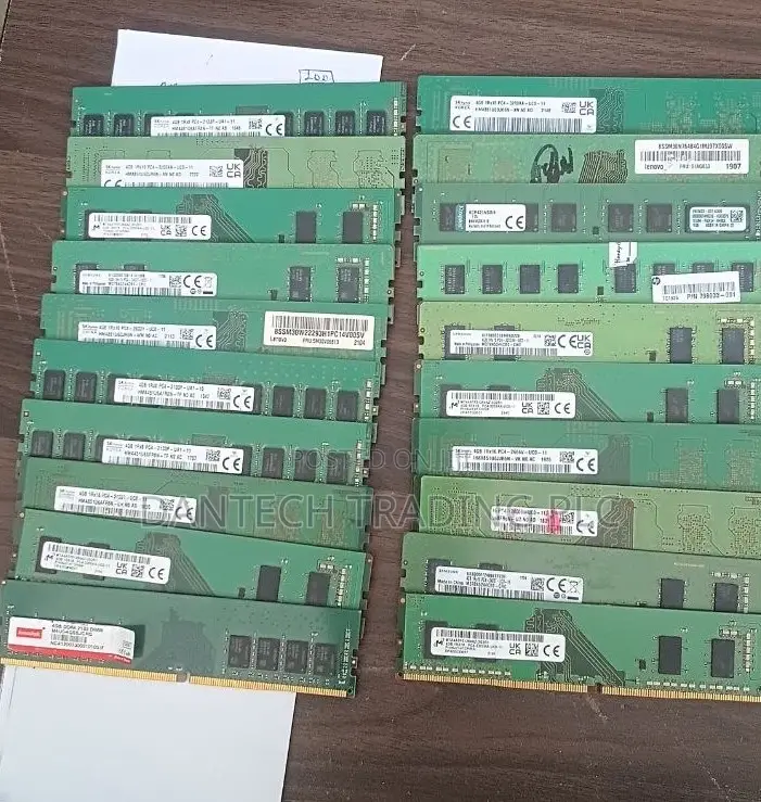Desktop and Laptop RAM PC2 PC3 and PC4
