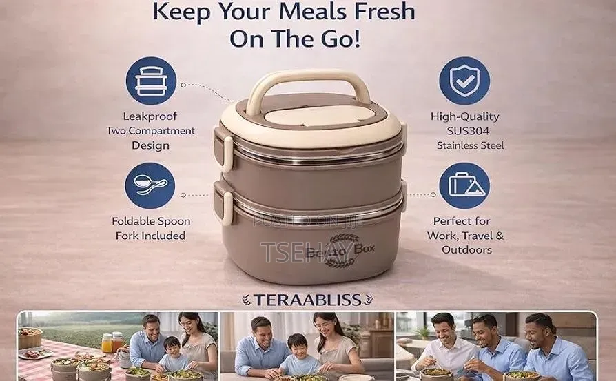 Layer Stainless Steel Lunch Box