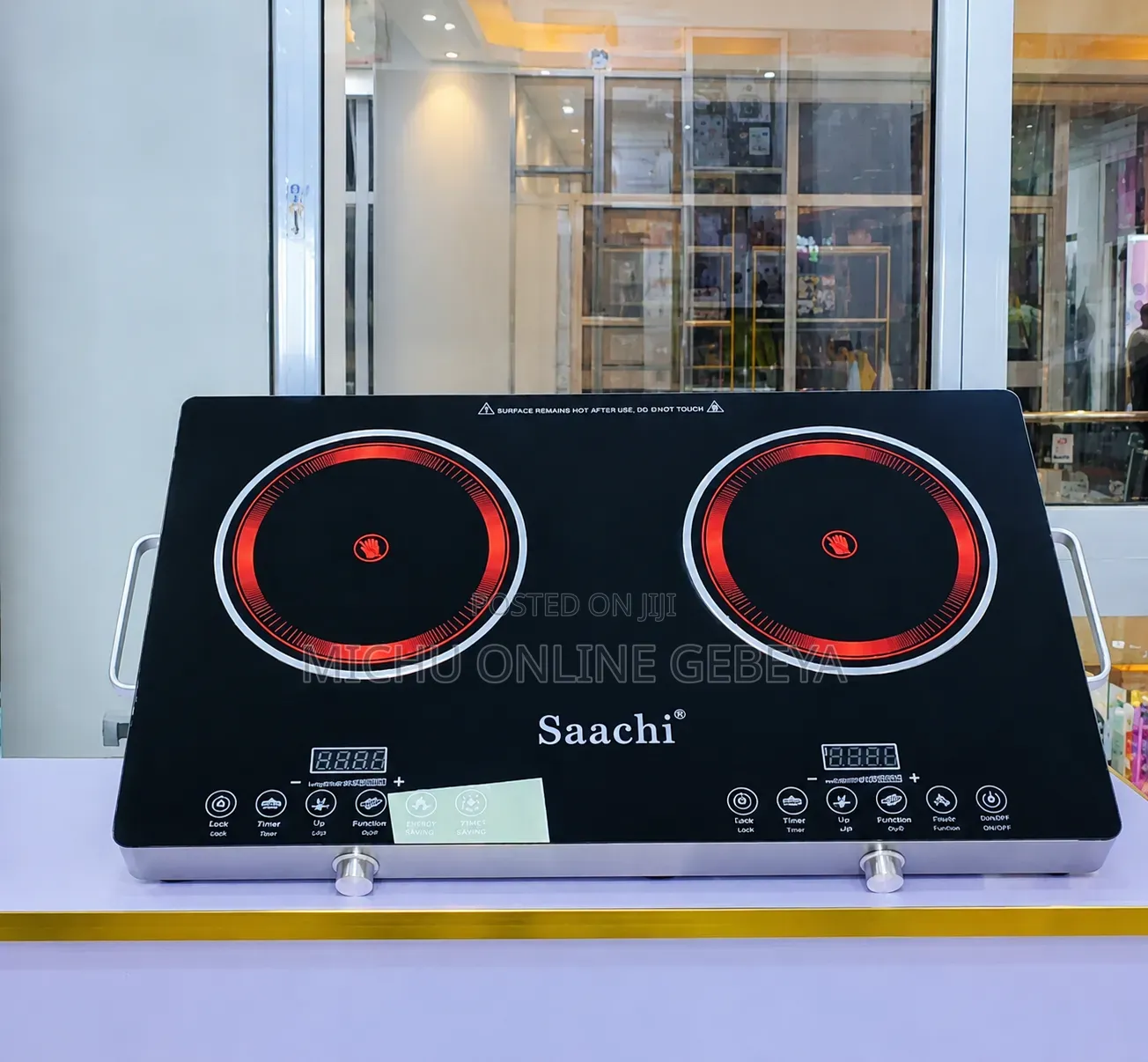 Saachi Original Touch Stove/ Free Delivery