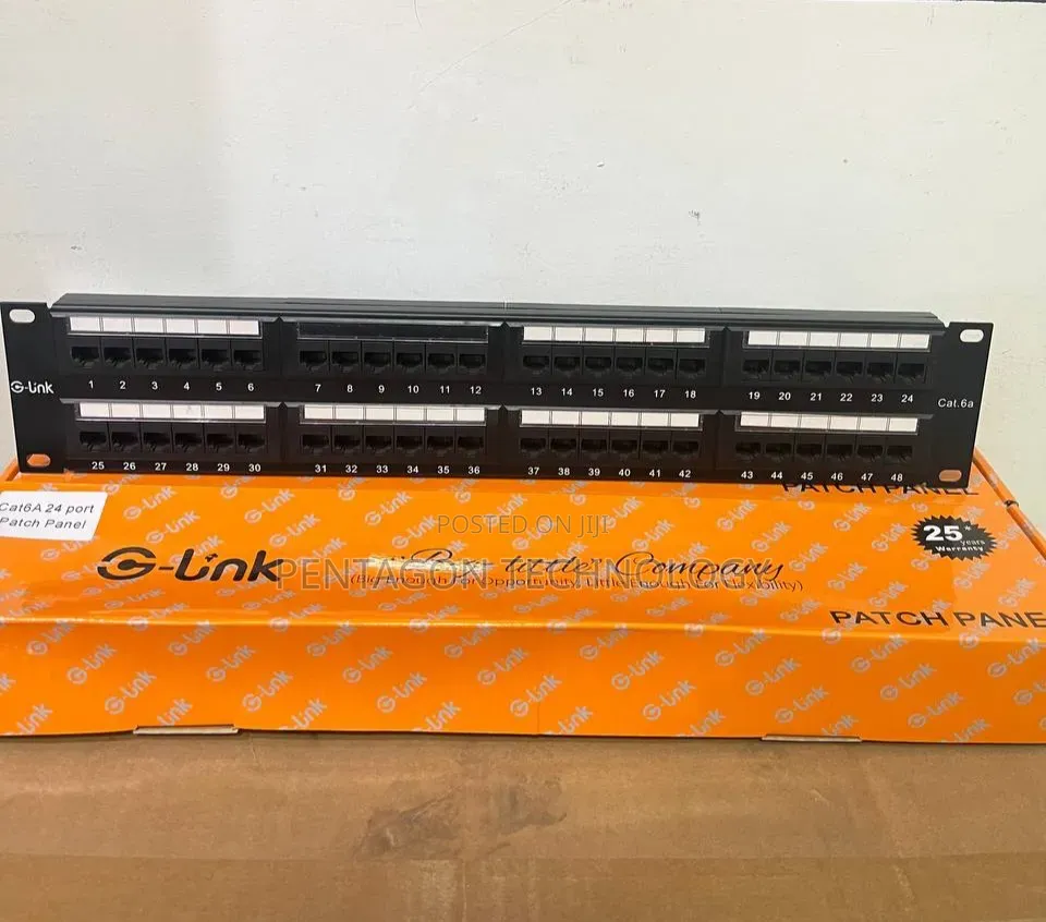 Cat6A G Link Patch Panel 24Port