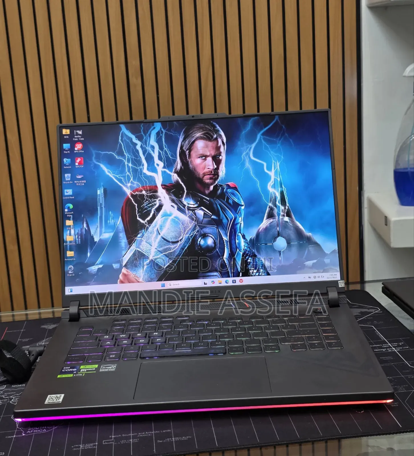 New Laptop Asus ROG Strix G16 G614 16GB Intel Core i9 SSD 1T
