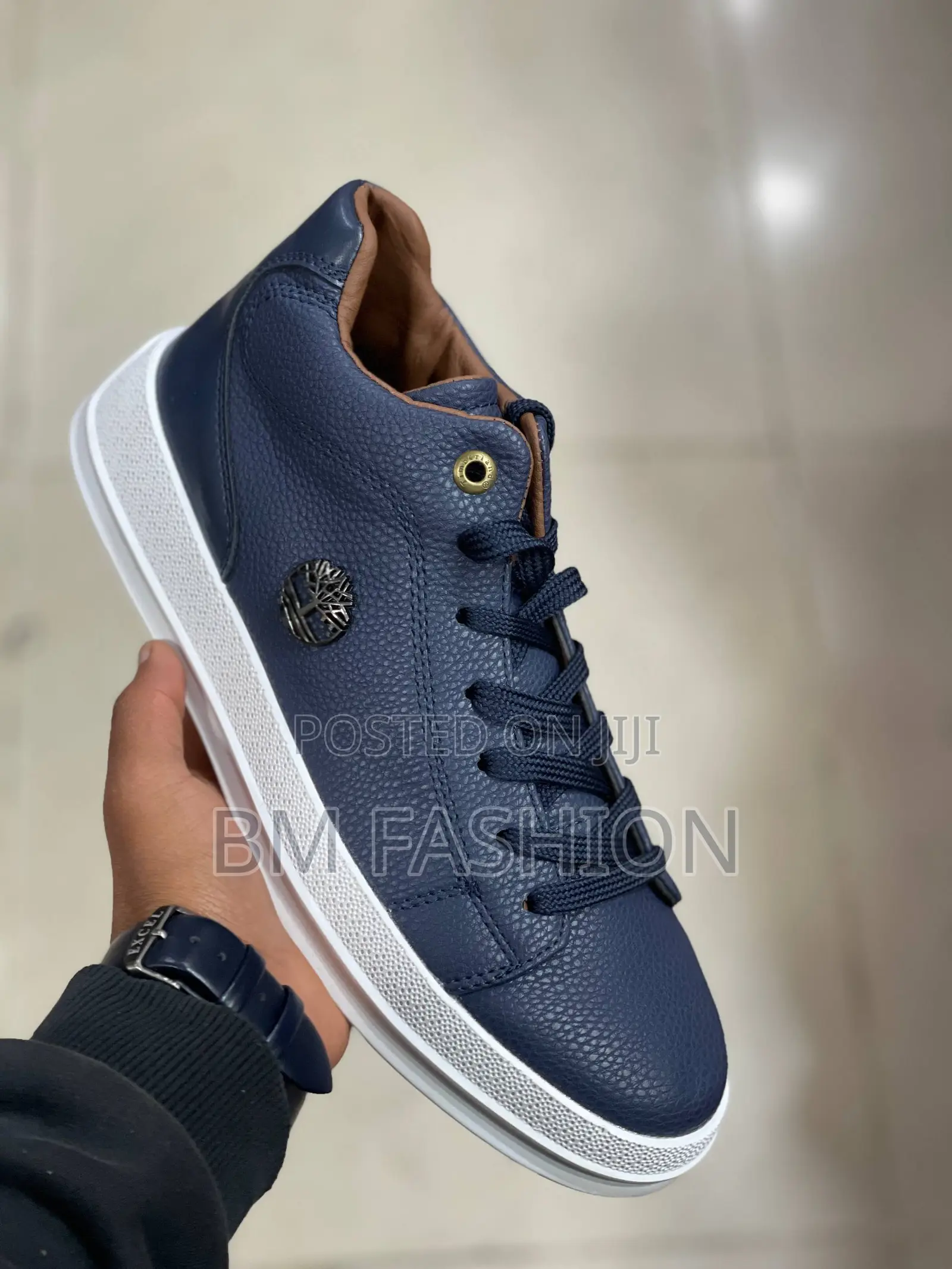 Timberland Mid Boots Blue X White Classic Leather