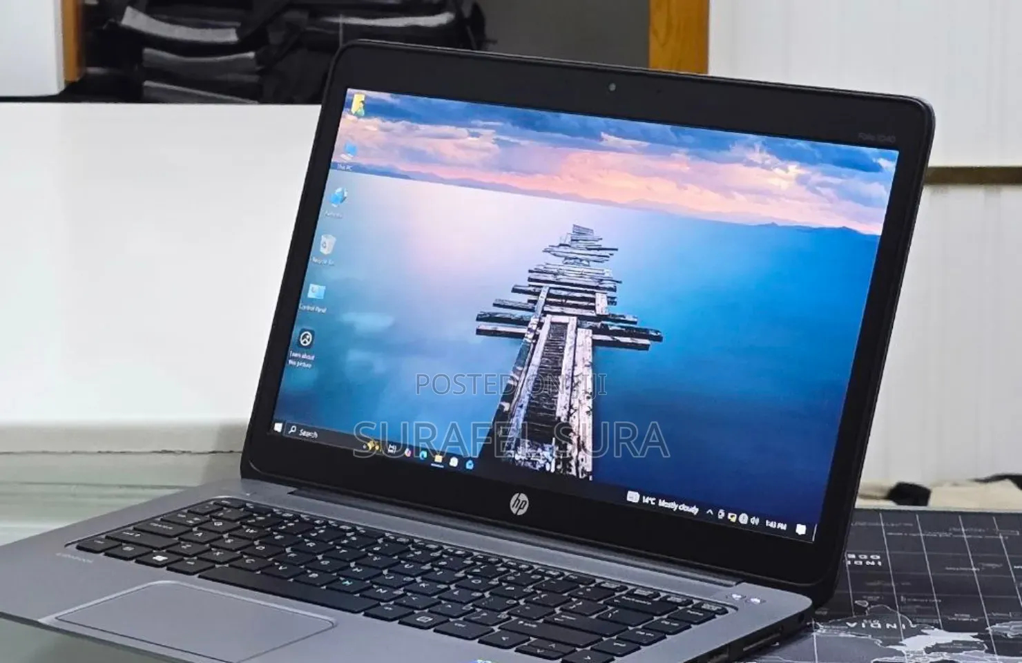 New Laptop HP EliteBook Folio 1040 G2 4GB Intel Core i5 SSD 256GB