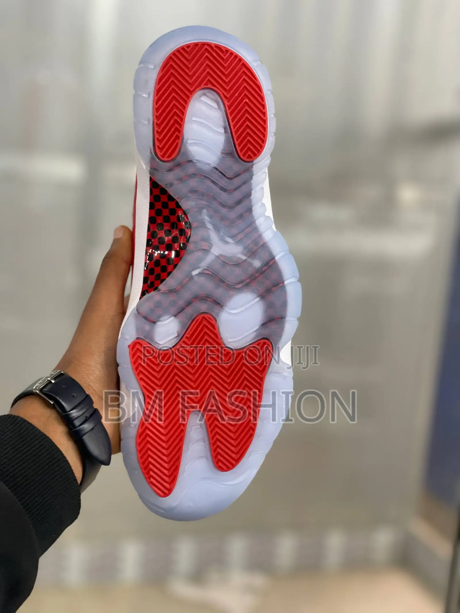 Air Jordan 11 RED X White Retro Quality Ankles