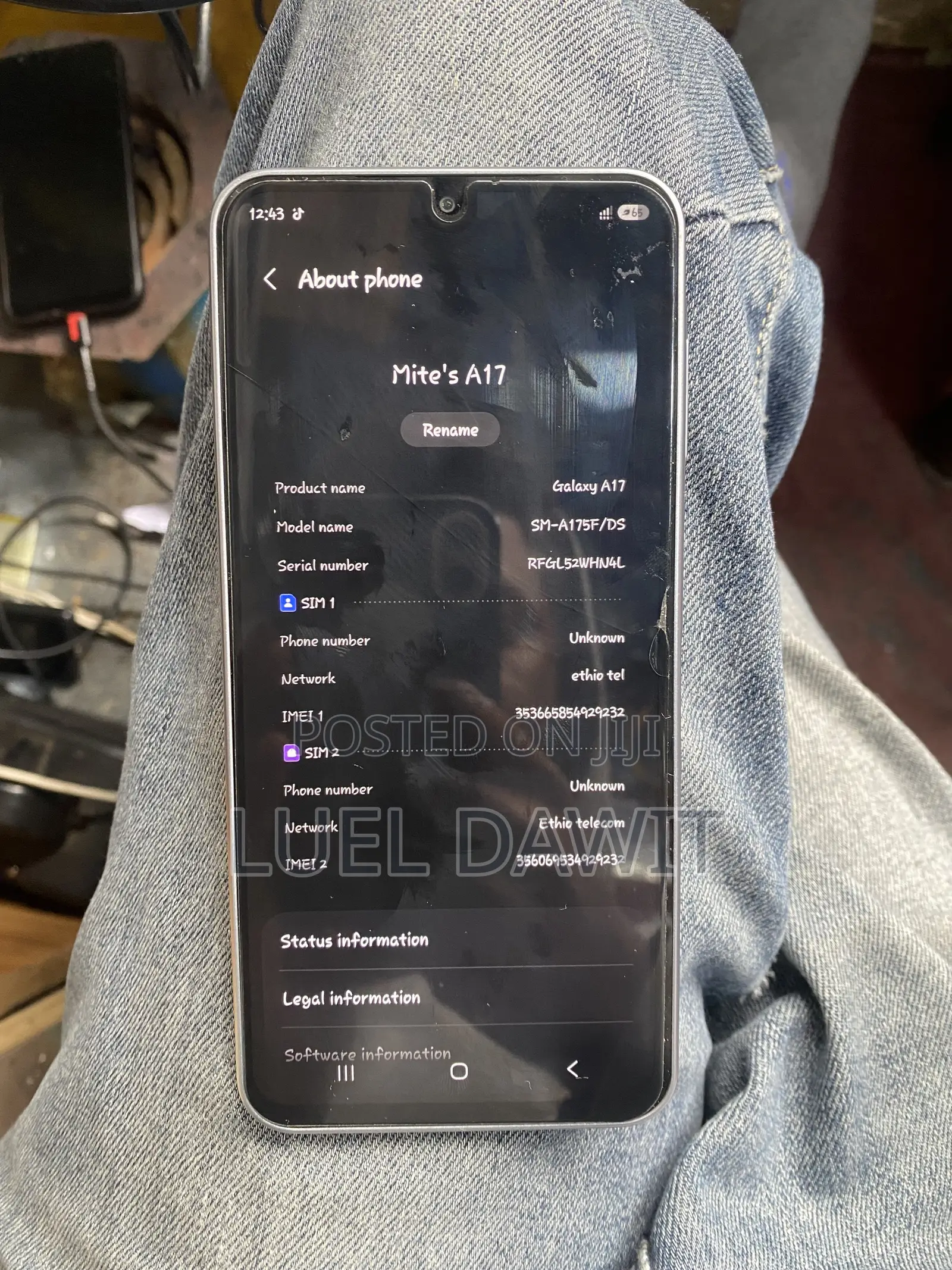 Samsung Galaxy A17 128 GB Silver