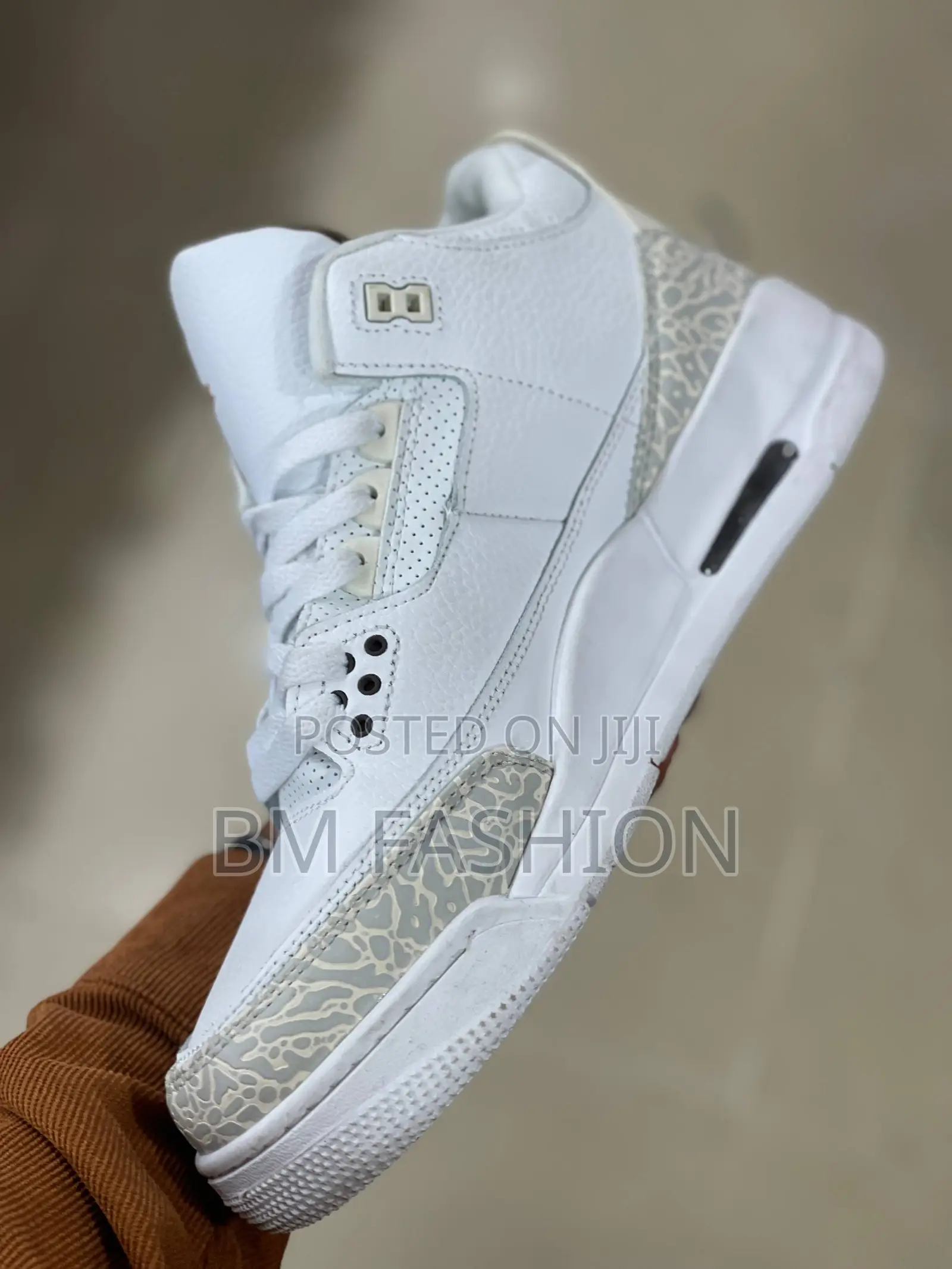 Air Jordan 3 White Cement Basket Ball Shoes