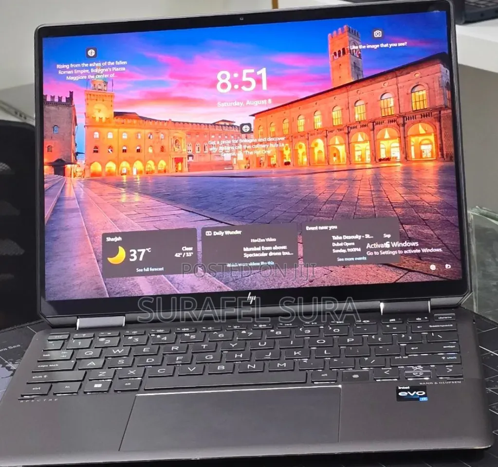 New Laptop HP Spectre X360 13 16GB Intel Core i7 SSD 512GB